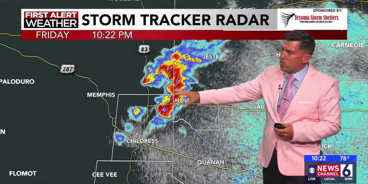 Hot and humid weekend ahead, few storms expected