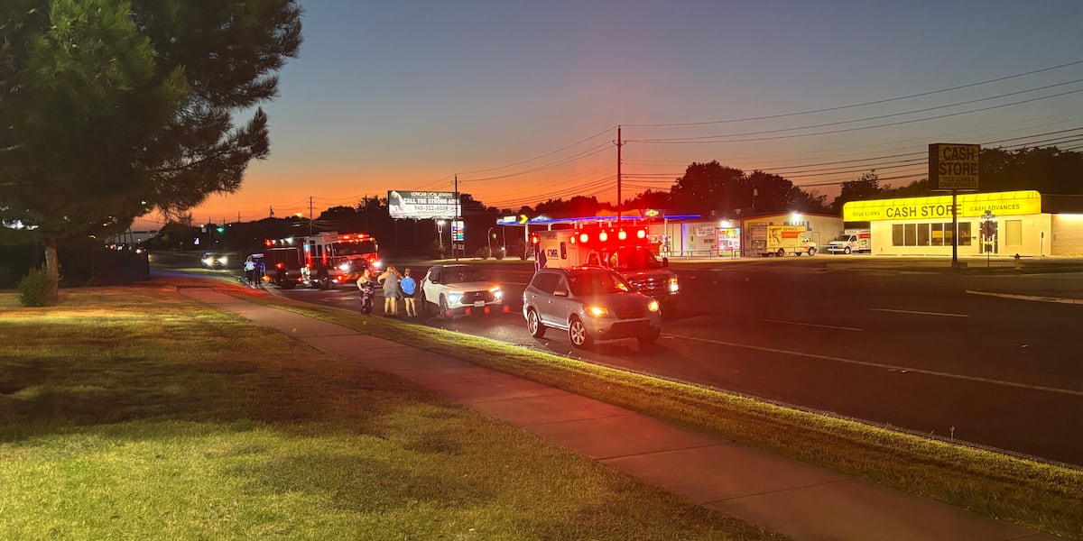 Pedestrian struck by vehicle on Southwest Parkway