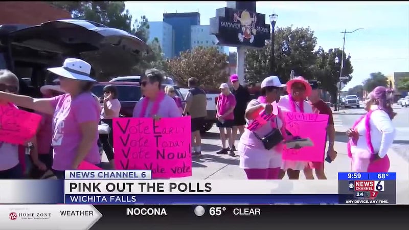 PINK OUT THE POLLS