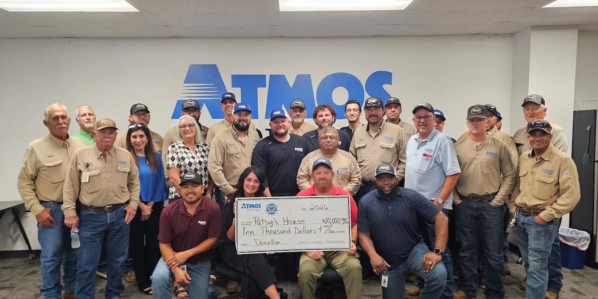 Atmos Energy raises $10,000 for Patsy's House in Wichita Falls
