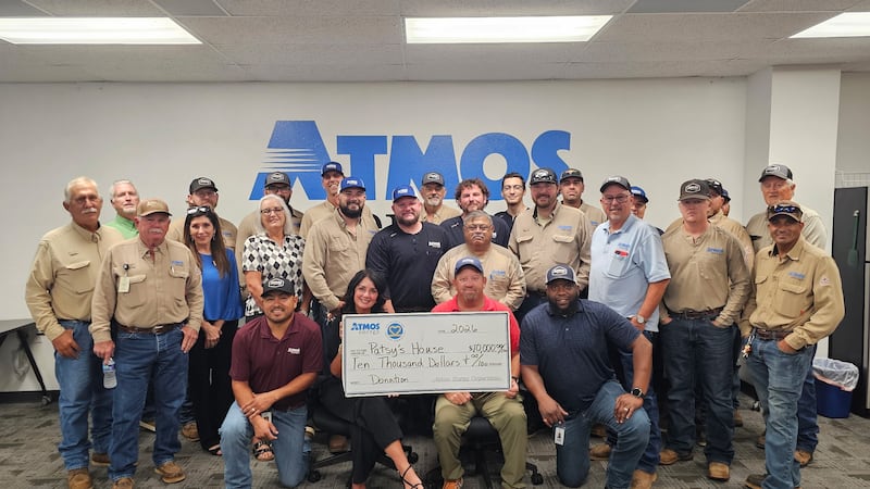 Atmos Energy Raises $10,000 for Patsy's House