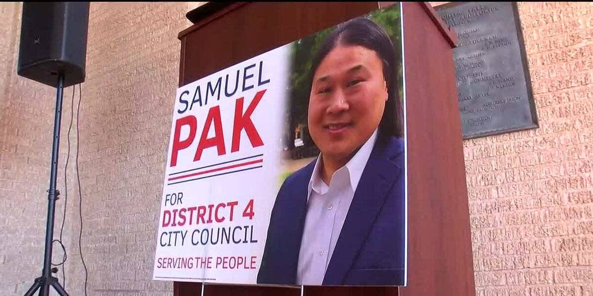 Sam Pak Samuel Pak announce candidacy for Wichita Falls District 4