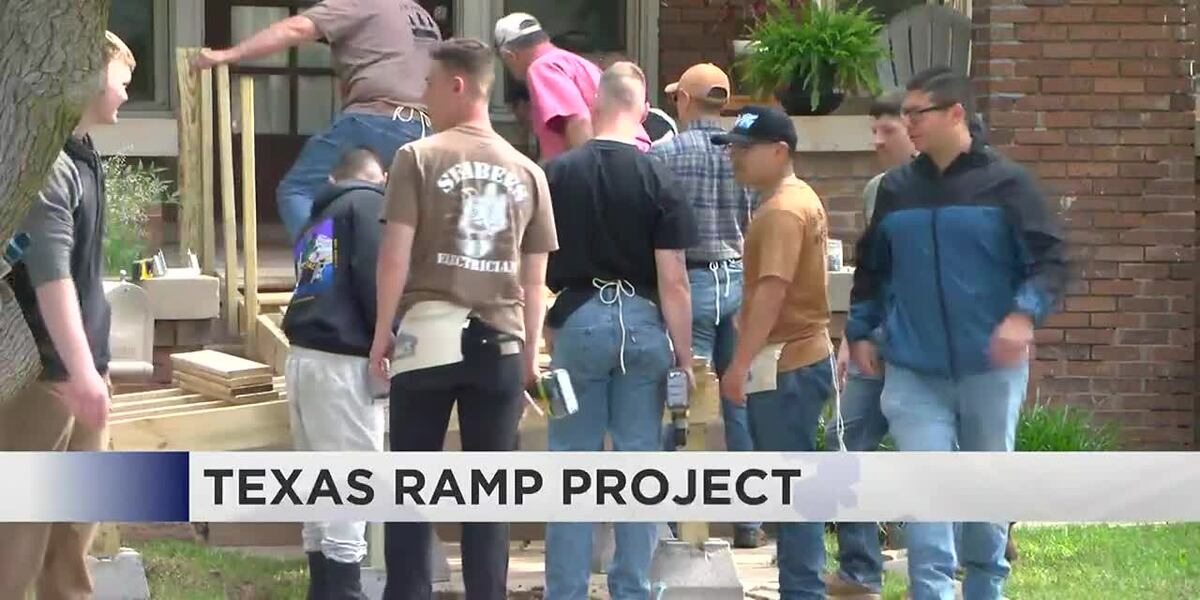 Tx Ramp Project Texas Ramp Project built partnered with SAFB to build a ramp for a ...