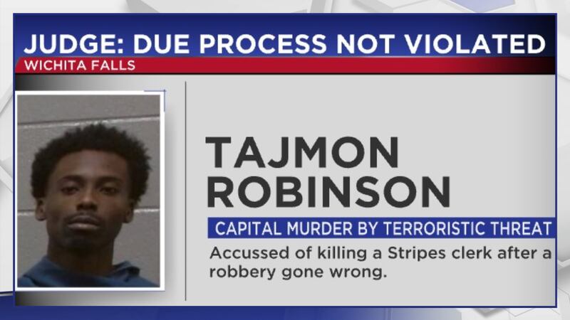 Judge rules due process not violated in Stripes murder case