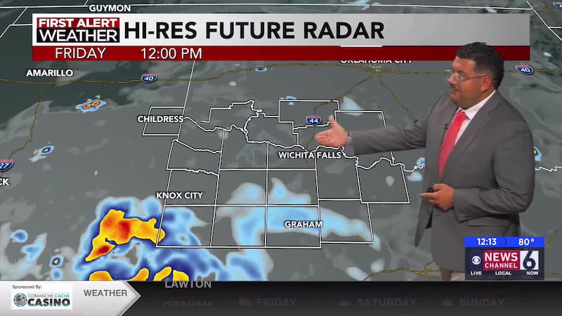 Another round of scattered storms