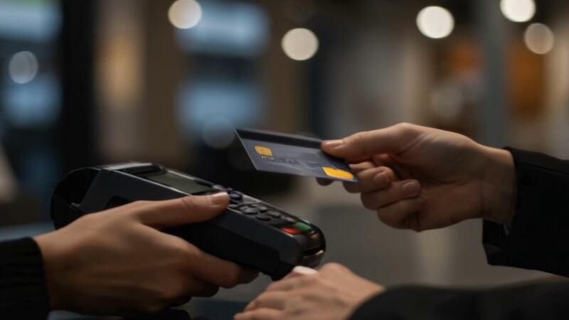 A generic image of a sales transaction