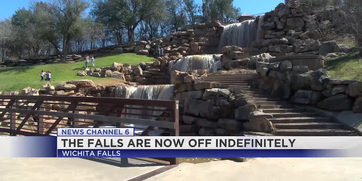 Rust Falls Wichita Falls officials announce indefinite closure of ‘The Falls’