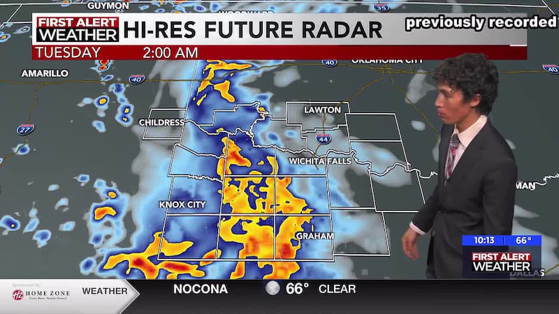 Rain chances return tomorrow