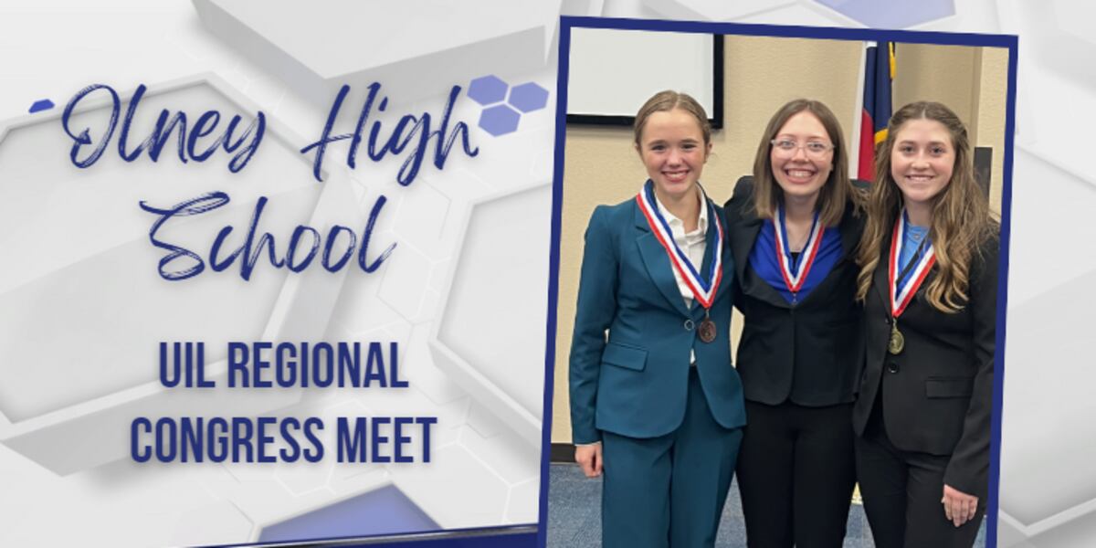 Olney High School students place in UIL Regional Congress meet
