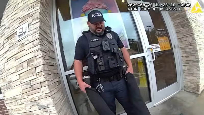 WFPD Footage released in arrest of 19-year-old Victoria Lang