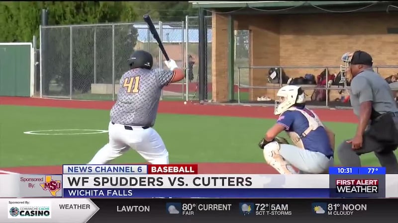 The Wichita Falls Spudders hosted the Weatherford Cutters for a divisional game on Thursday...