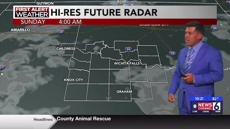 Another area of showers is possible overnight and early Saturday. Less rain chances are in the...