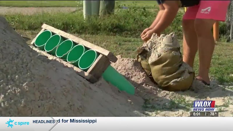 Those picking up supplies are asked to bring their own shovel.