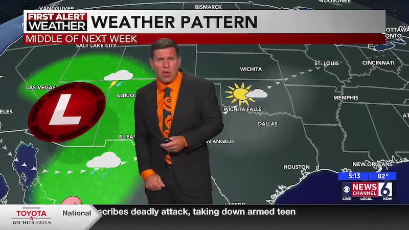 Most of the rain stays west of us this weekend, although some sprinkles can’t be ruled in some...